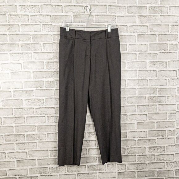 MM. LAFLEUR New York Crop Trouser Pants in Gray Wool Women's Size 6 - Picture 1 of 9